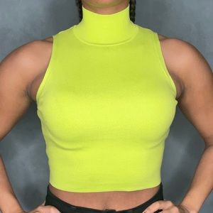 ZARA Turtleneck Croptop